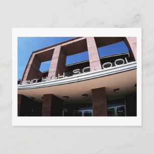 Reno High School Postkarte