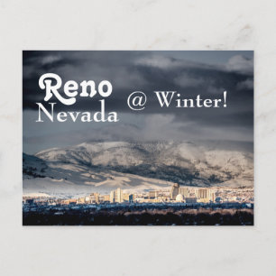 Reno Nevada @ Carte postale hiver