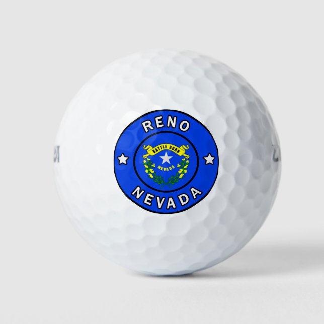 Reno Nevada Golfball (Vorderseite)