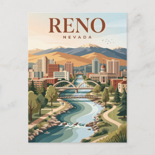Reno Nevada Postkarte