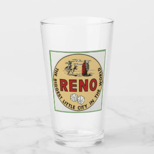 Reno Nevada - Verre Vintage voyage