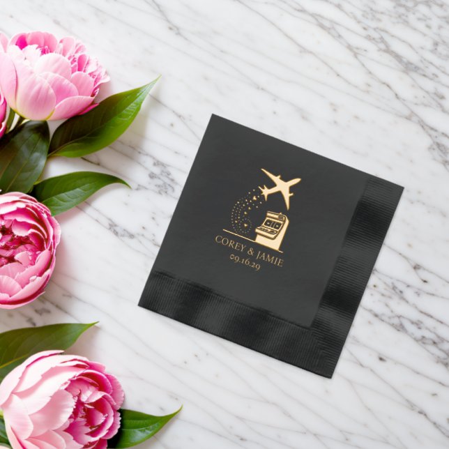 Reno Passport Servietten Mit Folie (Insitu (Hochzeit))