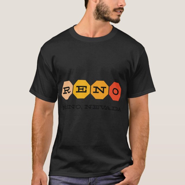 Reno Retro T-Shirt (Vorderseite)