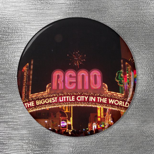 Reno-Schild Magnet (Von Creator hochgeladen)