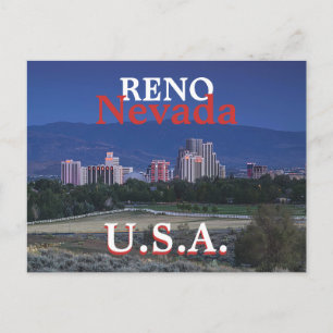 Reno U.S.A. Carte postale