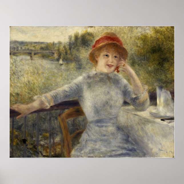 Renoir - Alphonsin Fournaise Poster (Vorne)