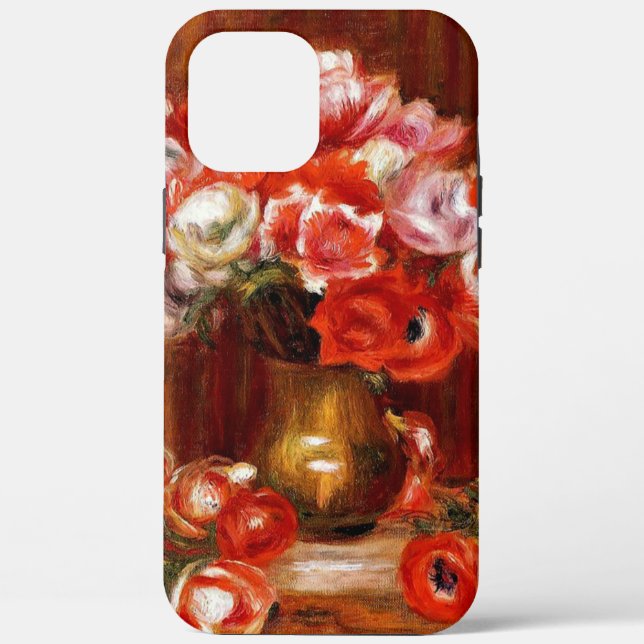 Renoir - Anemones, berühmtes Gemälde, Case-Mate iPhone Hülle (Rückseite)