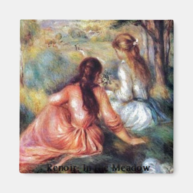 Renoir: Auf der Wiese Magnet (Vorne)