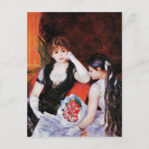 Renoir - Beim Konzert, Opernloge Postkarte