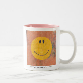 renoir bemalt glückliche Tasse