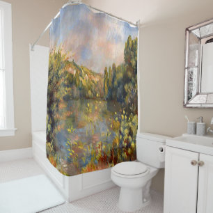 Renoir berühmtes Gemälde, Lakeside Duschvorhang