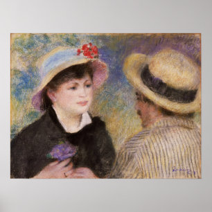 Renoir - Boating Couple (Aline und der Künstler) Poster