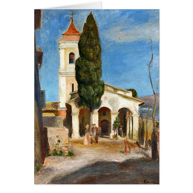 Renoir - Chapelle de notre Dame de la Protection (Devant)