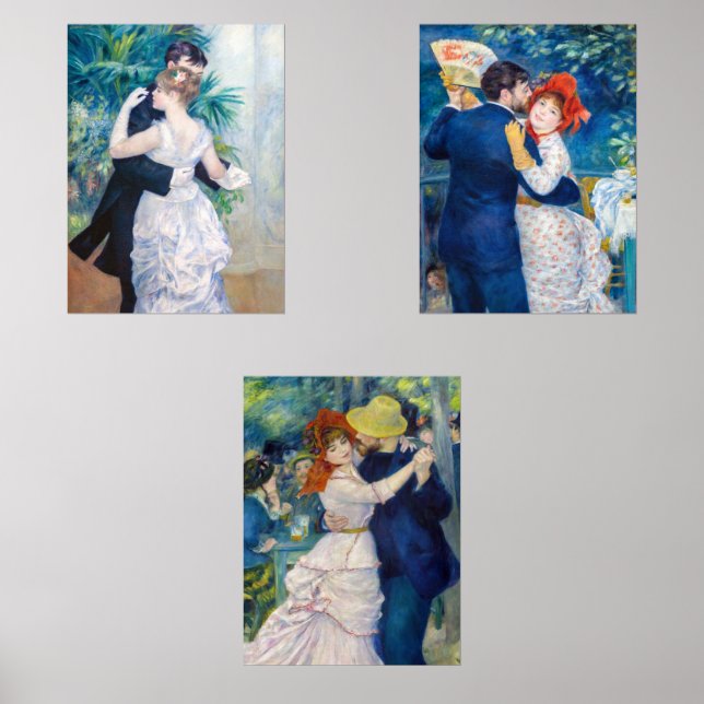 Renoir - Dance serie : Bougival, Ville & Pays (Recto)