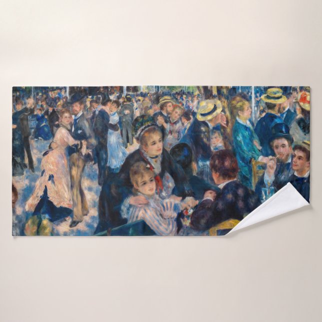 Renoir - Danse au Moulin de la Galette (Serviette de bain)