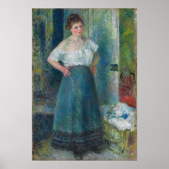 Renoir - Die Wäsche Poster (Vorne)