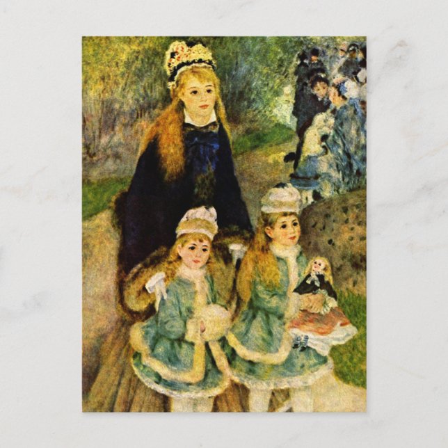 Renoir Fine Art Postkarte (Vorderseite)