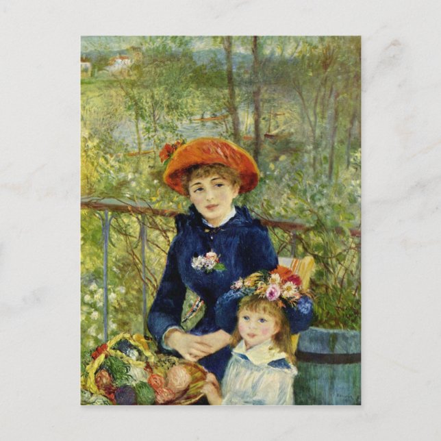 Renoir Fine Art Postkarte (Vorderseite)
