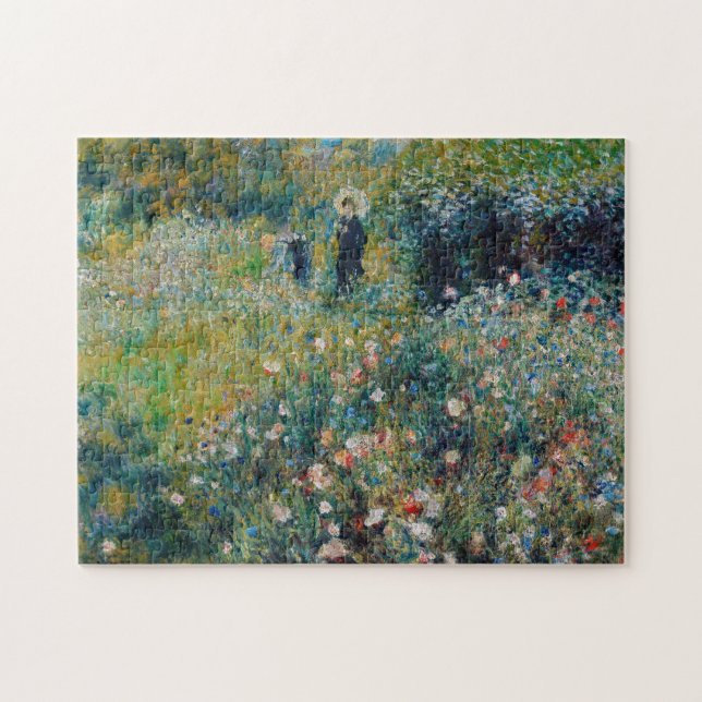 Renoir - Frau mit Sonnenschirm im Garten (Horizontal)