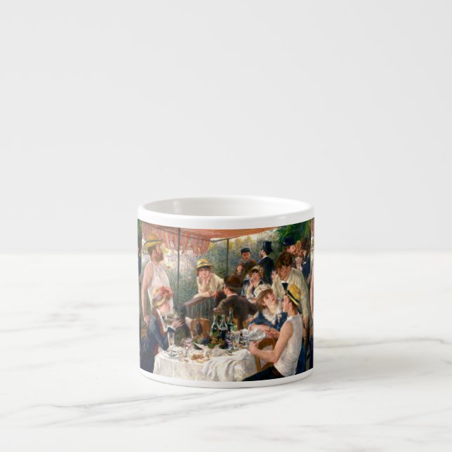 Renoir French Luncheon Boating Party Espressotasse (Vorderseite)