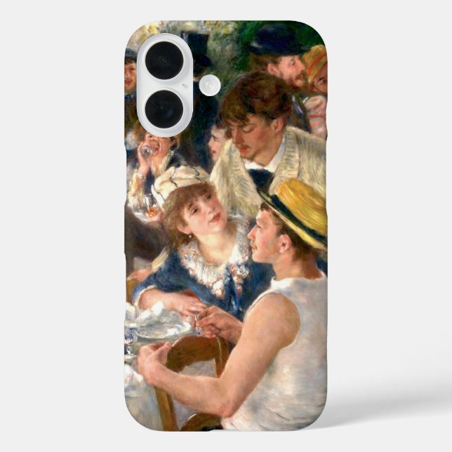 Renoir French Luncheon Boating Party iPhone 16 Hülle (Rückseite)