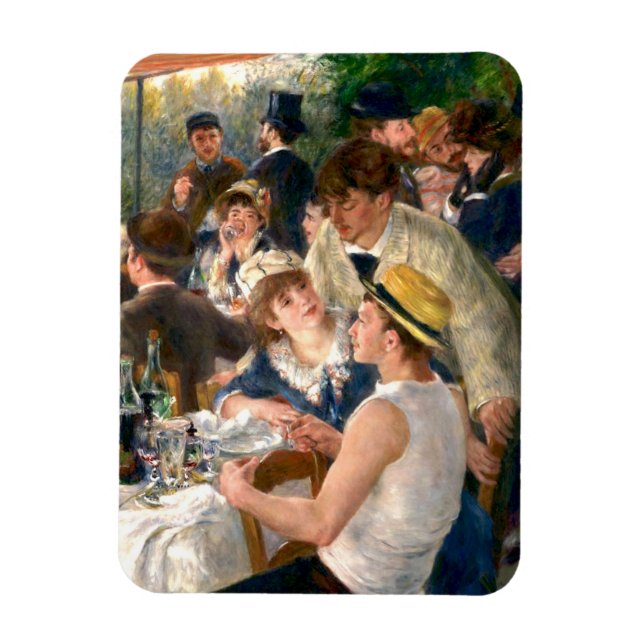 Renoir French Luncheon Boating Party Magnet (Vertikal)