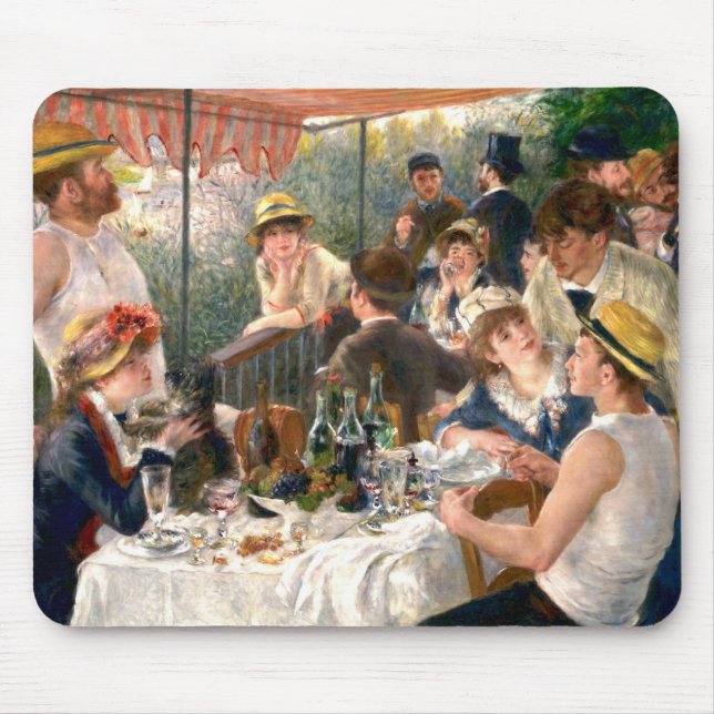 Renoir French Luncheon Boating Party Mousepad (Vorne)