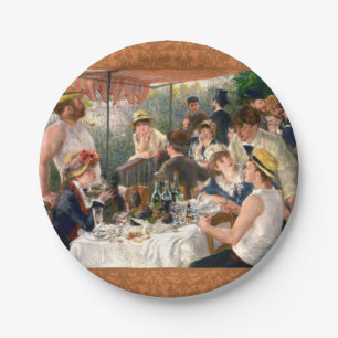 Renoir French Luncheon Boating Party Pappteller