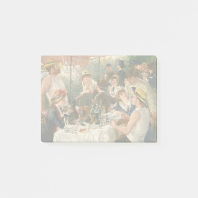 Renoir French Luncheon Boating Party Post-it Klebezettel (Vorderseite)