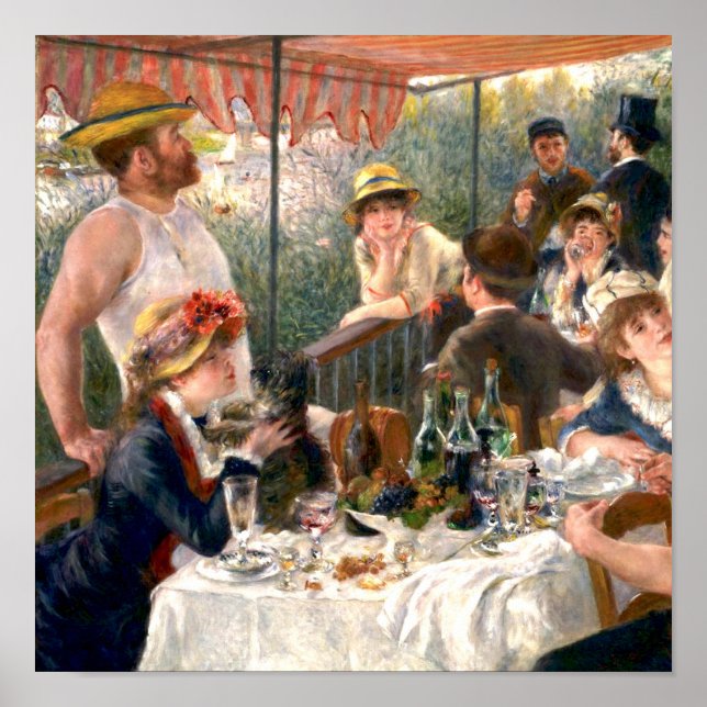 Renoir French Luncheon Boating Party Poster (Vorne)