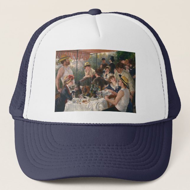 Renoir French Luncheon Boating Party Truckerkappe (Vorderseite)