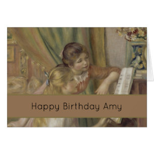 Renoir Girls at the Piano Impressionism Painting