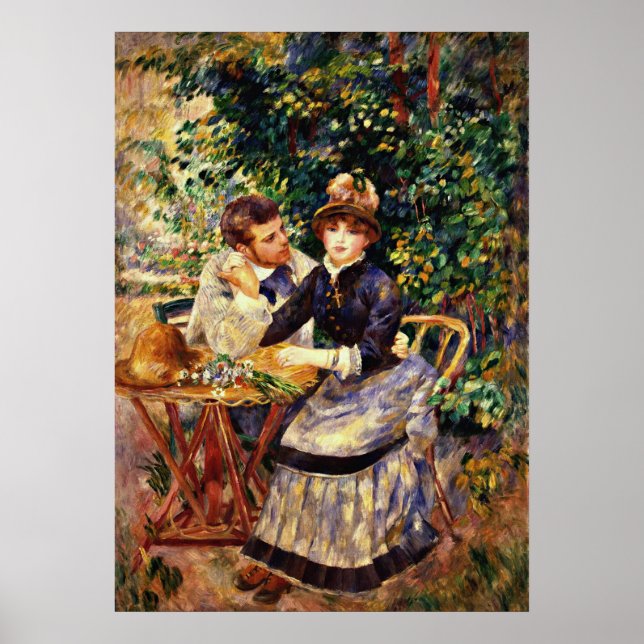 Renoir - Im Garten Poster (Vorne)