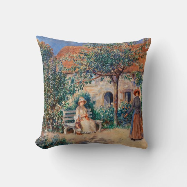 Renoir - In der Bretagne, Kissen (Vorderseite)