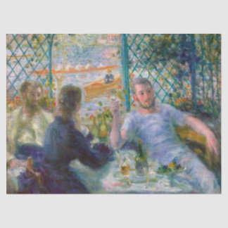 Renoir Kunstlunch im Restaurant Fournaise Seidenpapier