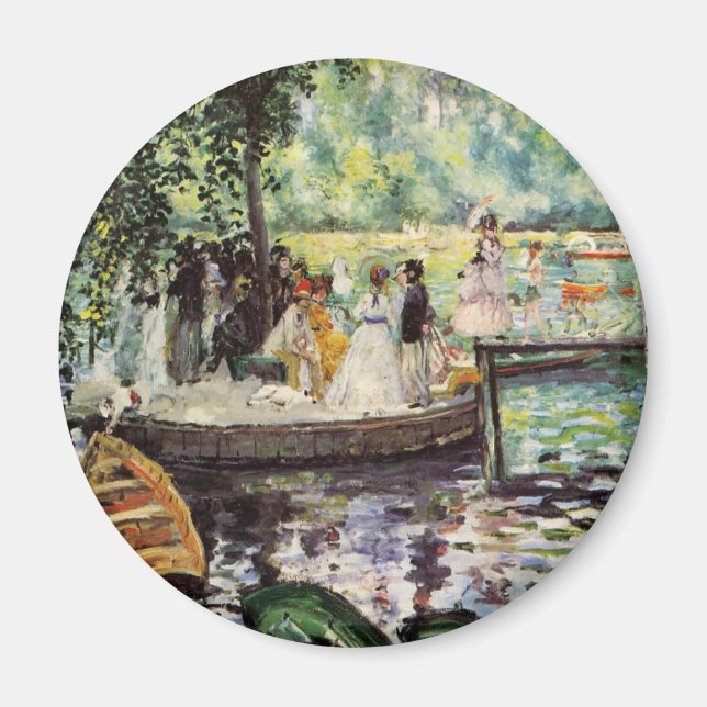 Renoir: La Grenouillere Magnet (Vorne)