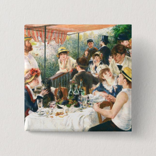 Renoir Luncheon des Party Renoir Button (Vorderseite)