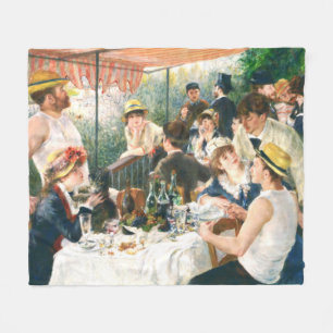 Renoir Luncheon des Party Renoir Fleecedecke