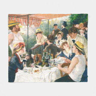 Renoir Luncheon des Party Renoir Fleecedecke