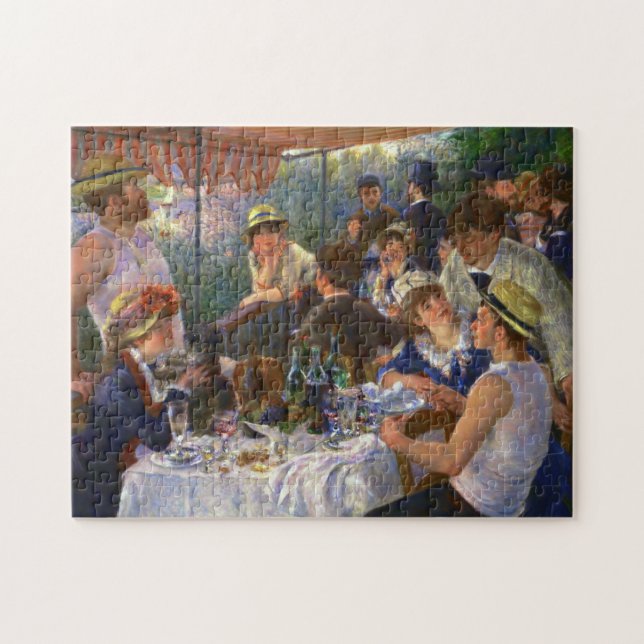 Renoir Luncheon of the Boating Party Kunst, Dichtu (Horizontal)
