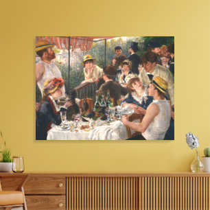 Renoir Luncheon of the Boating Party Kunst, Dichtu Leinwanddruck