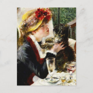 Renoir Luncheon of the Boating Party Postkarte