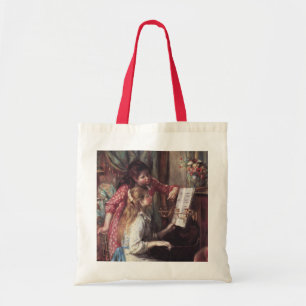 Renoir: Mädchen am Klavier Tragetasche