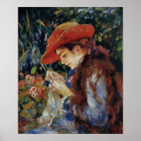 Renoir - Marie-Therese Durand-Ruel Sewing 1882