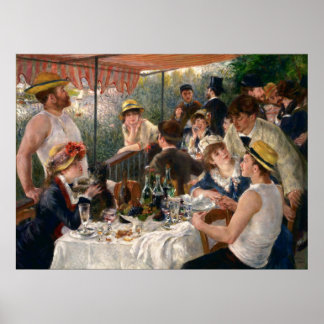 Renoir, Mittagessen des Party Poster