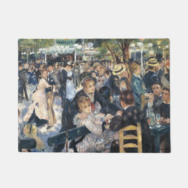 Renoir Moulin Dance Galette Party Fußmatte (Vorderseite)