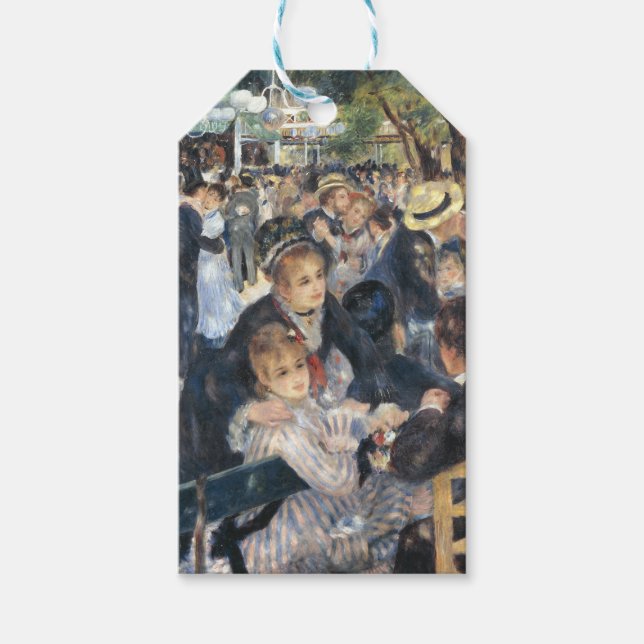 Renoir Moulin Dance Galette Party Geschenkanhänger (Vorderseite)