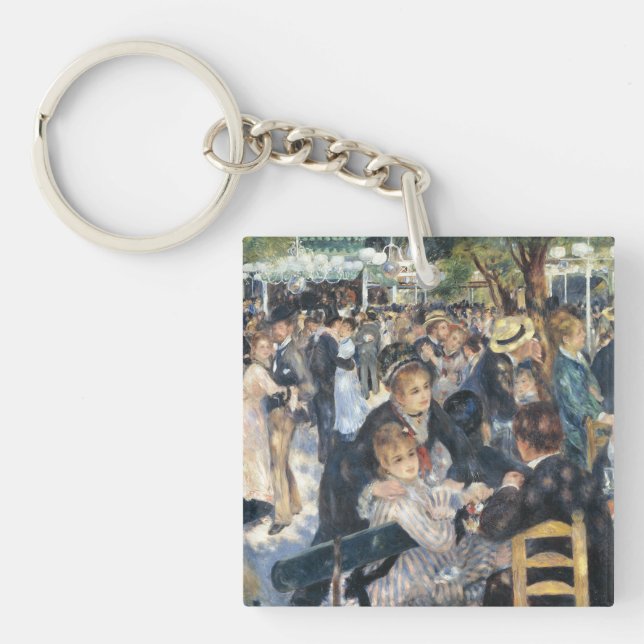 Renoir Moulin Dance Galette Party Schlüsselanhänger (Vorderseite)