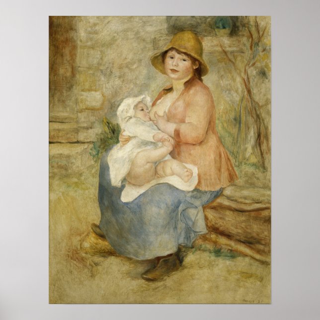 Renoir - Mutterschaft Poster (Vorne)