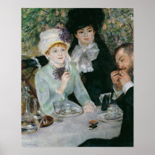 Renoir - Nach dem Mittagessen Poster